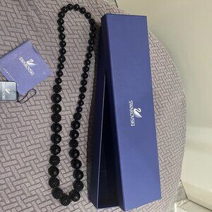 Genuine Swarovski Black 80cm/31.5” ‘Harvest’ Long Necklace NWT – 1024580